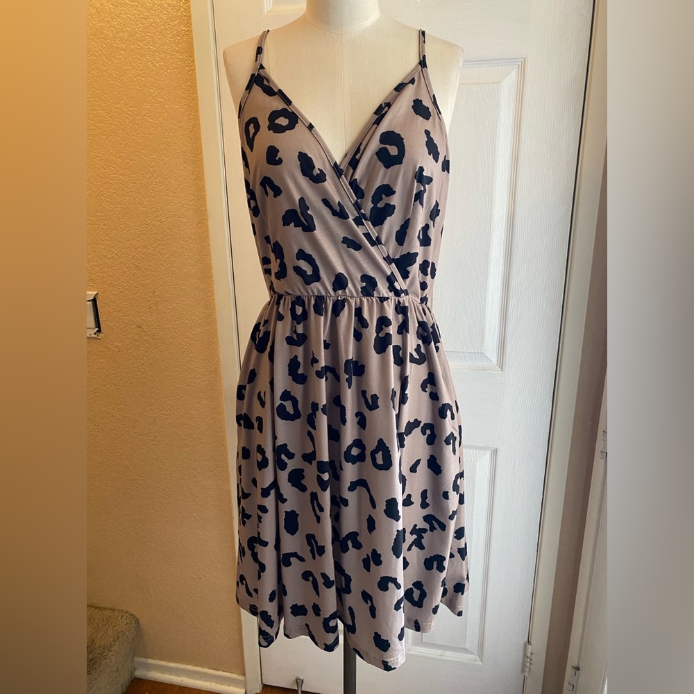 Cheetah print Sun Dress